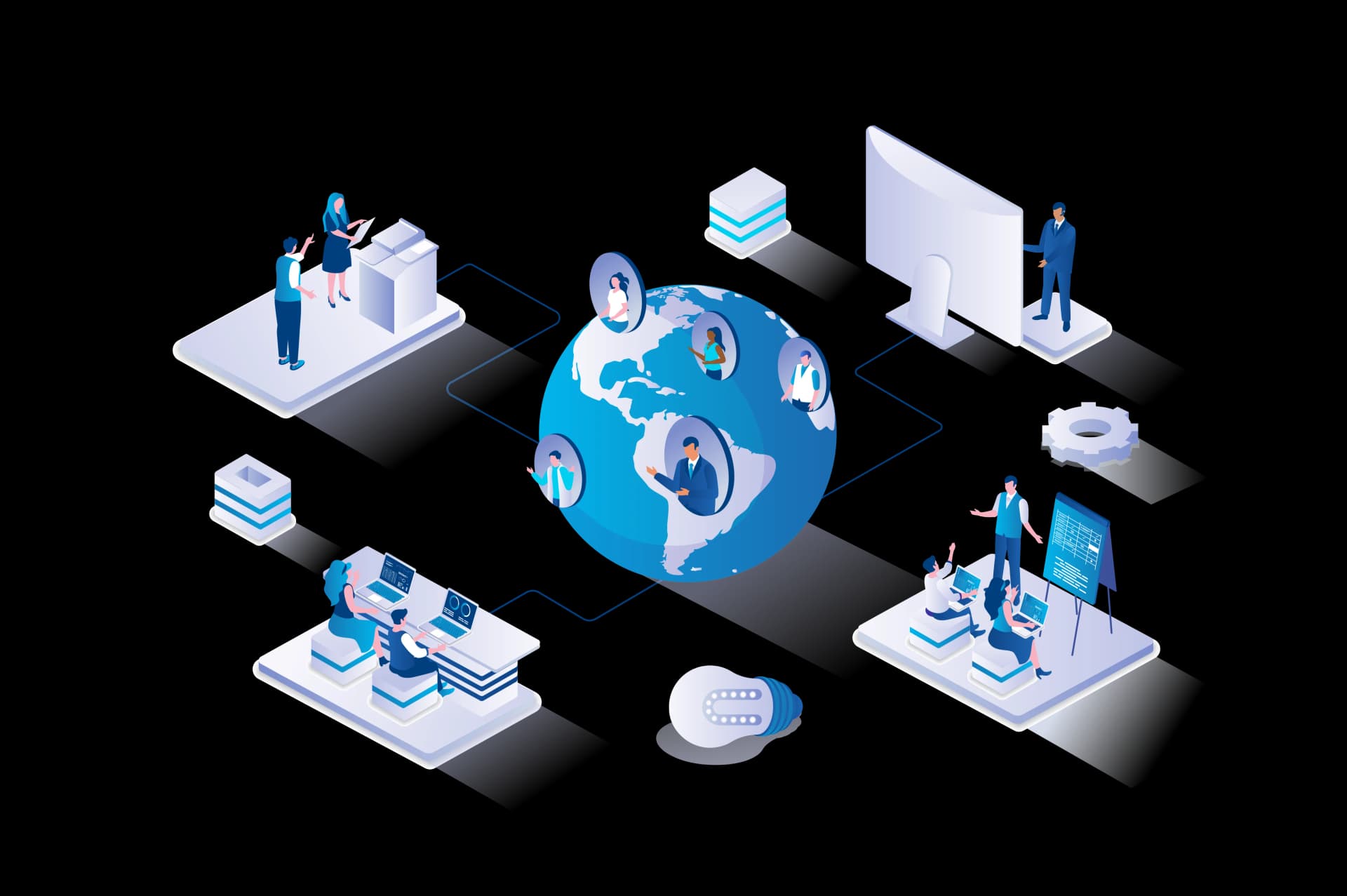 Digital technology network powering Connascent cost-effective local SEO marketing services