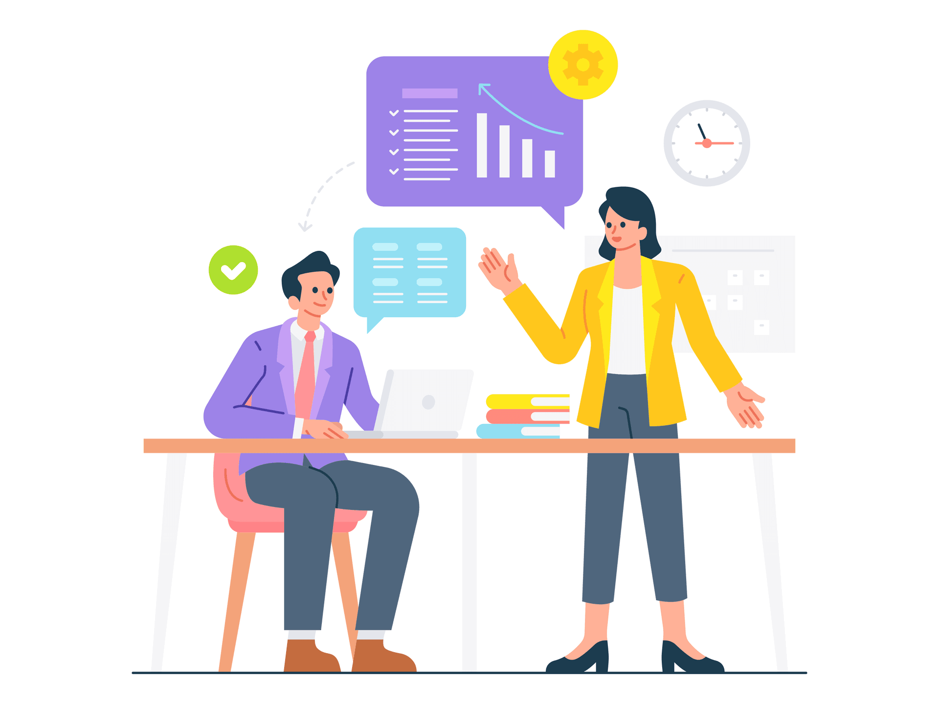 Strategic planning session with growth charts and local SEO analytics