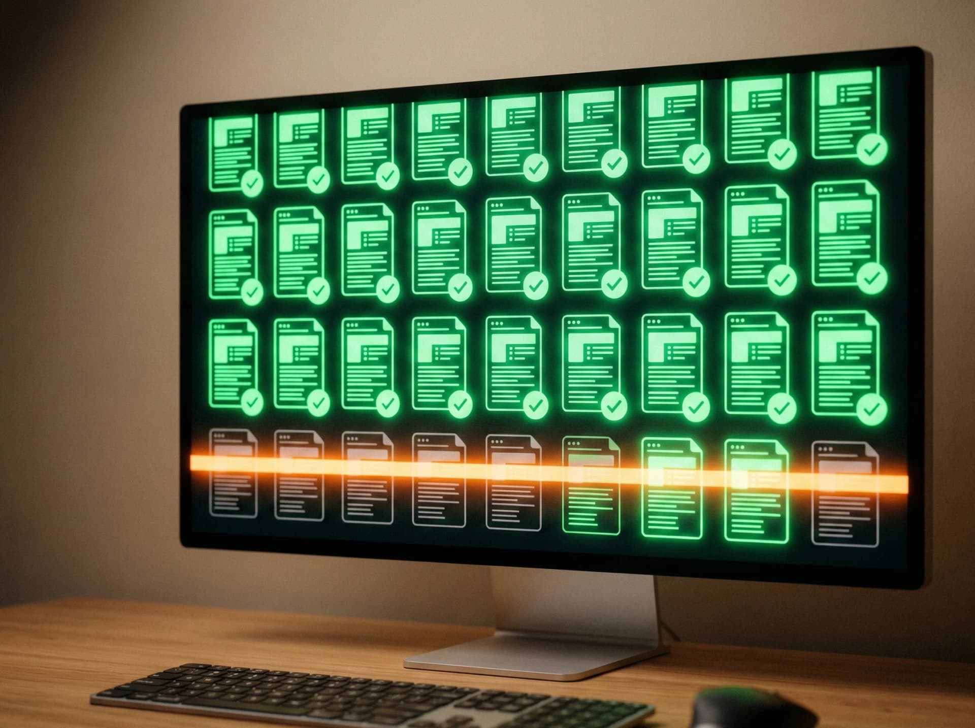 Search engine crawler scanning website pages optimized by Connascent technical SEO services