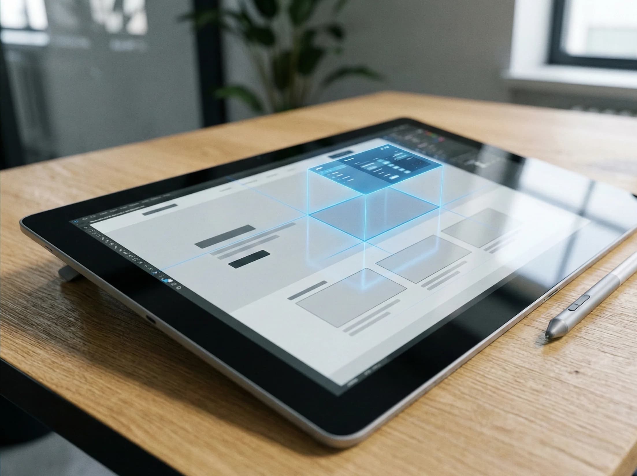 Connascent developers planning custom business website layout and architecture