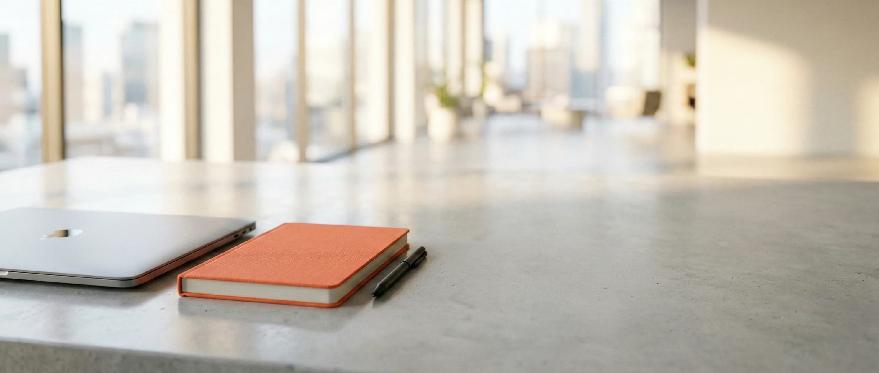 Connascent custom website development team planning project vision on laptop and notebook