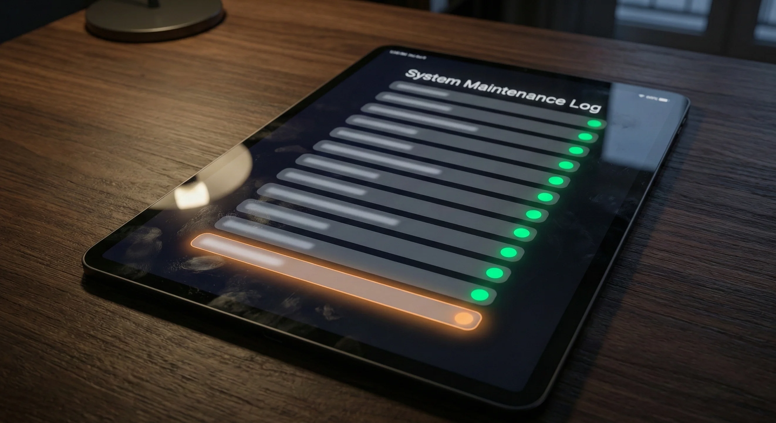 Connascent website maintenance team reviewing progress log and update status